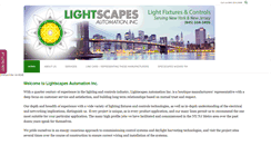 Desktop Screenshot of lightscapesautomation.com